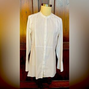 Foxcroft no iron white tunic